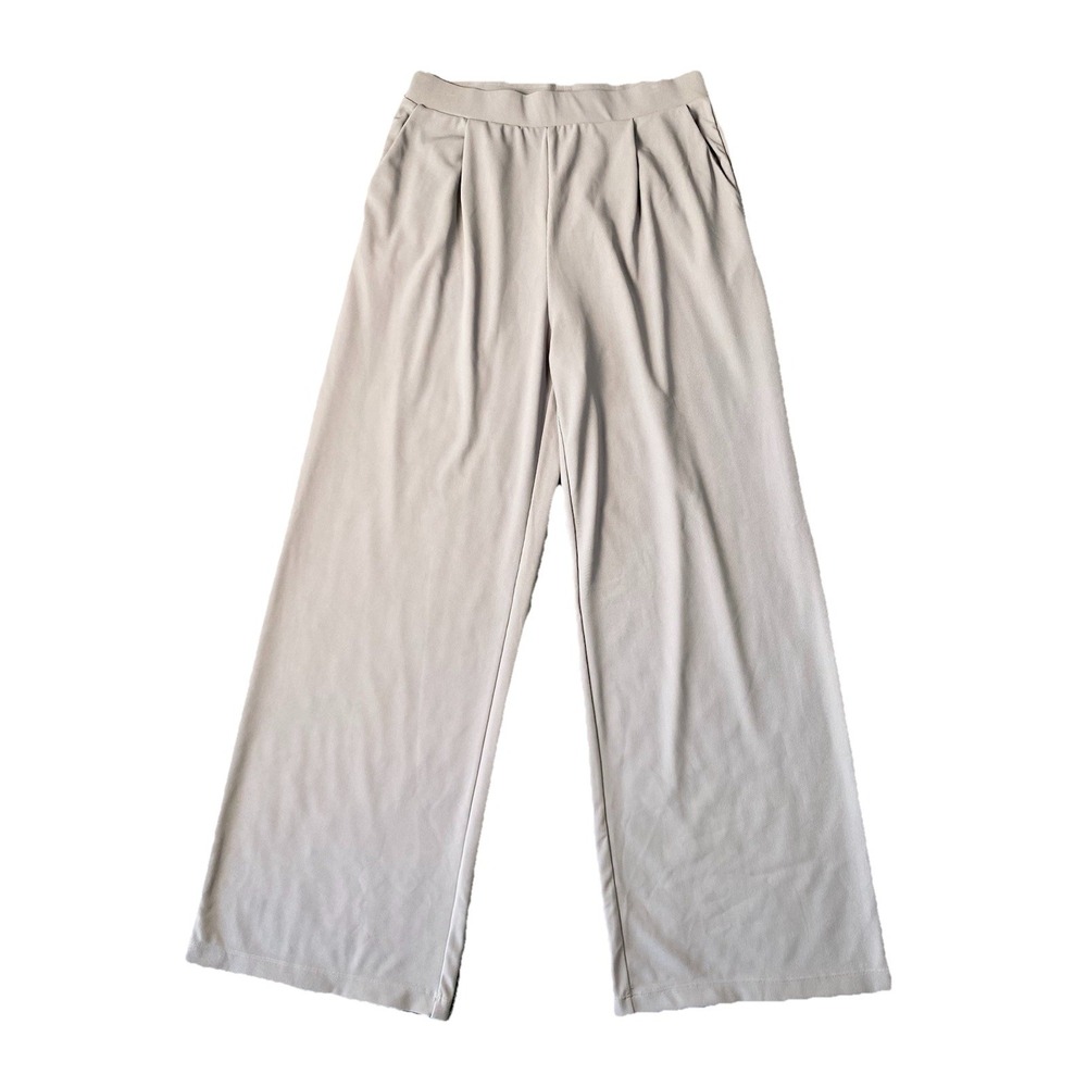 Halara Flex Pants Large Stretch High Waisted Pocket Straight Leg Work Office NWT
